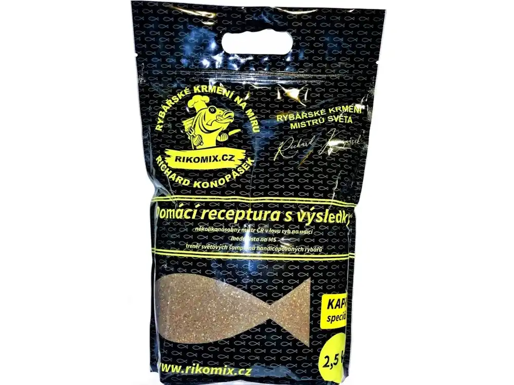 Konopásek RIKOMIX Kapr speciál žlutý 2,5 kg Horká Nabídka
