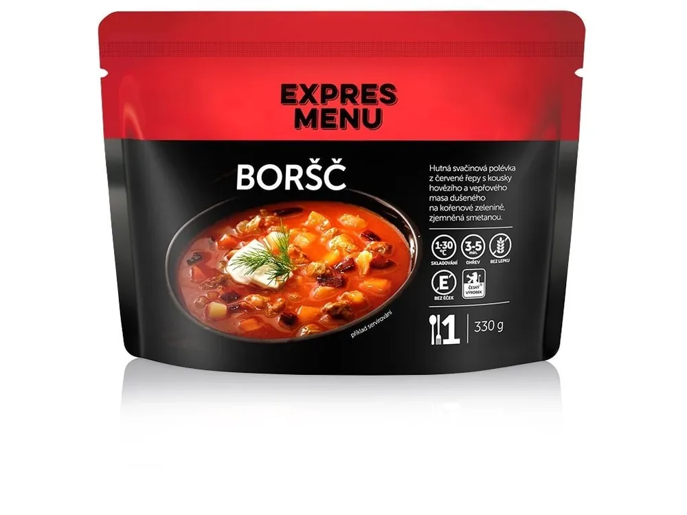 Expres Menu Boršč 1porce 330 g Nízká Cena