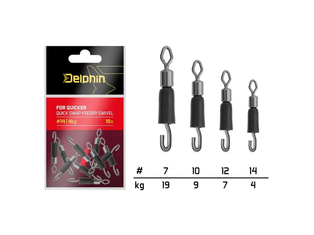 Sleva Delphin Rychloobratlík S Gumičkou FDR Quicker 10 ks 12 7kg