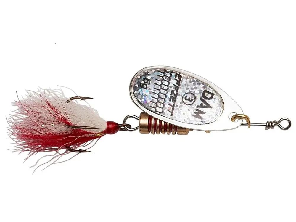 Autentický DAM Třpytka Effzett Standard Spinner Dressed Reflex Silver 3g vel.1