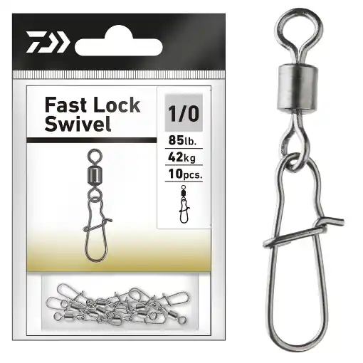 Daiwa Fast Lock Swivel 1 33kg 10sz Ověřený
