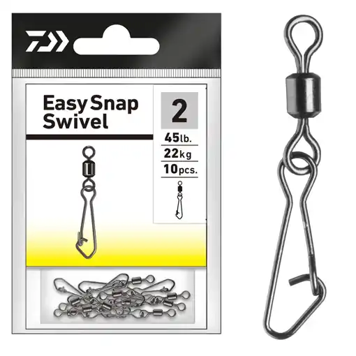 Cenový Hit Daiwa Easy Snap Swivel 8 12kg 10ks