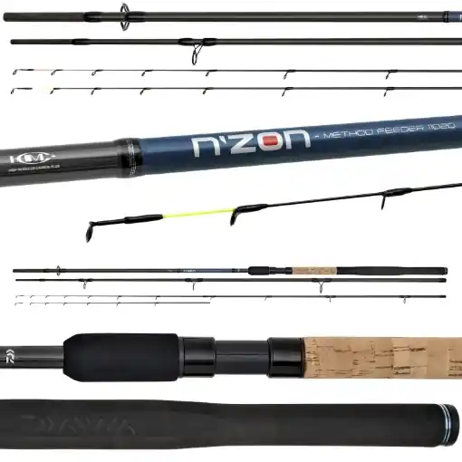 Daiwa N‘ZON XL Distance Feeder 3.90m 150g 3tlg Vysoce Kvalitní