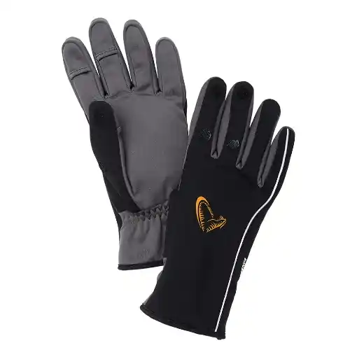 Savage Gear Softshell Winter Gloves Black Super Cena