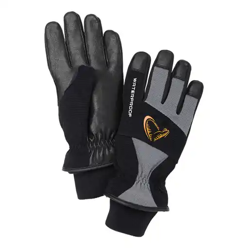 Rukavice Savage Gear Thermo Pro Glove Grey/Black L Časově Omezené