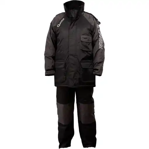 Kids Quantum Winter Suit Noir/Gris Hit Sezóny