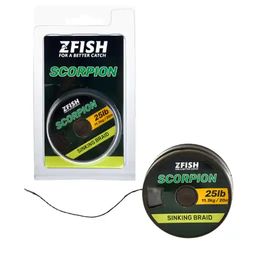 Zfish Scorpion Sinking Braid 20m 25lb Cenová Bomba