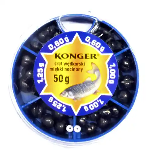 Broky dělené střední 50g Konger Levný
