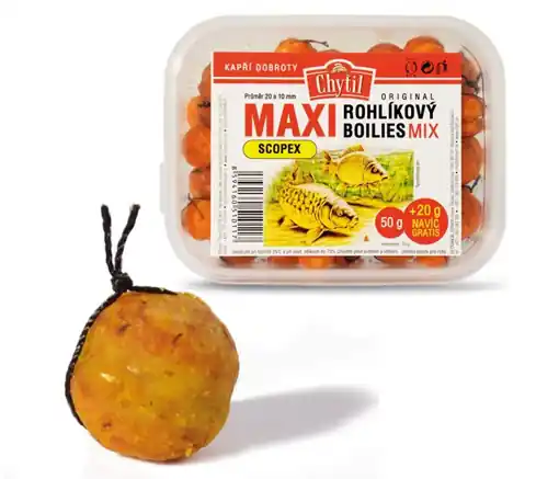 Rohlíkový boilies MAXI Mix 20mm, Scopex Bezpečná Platba