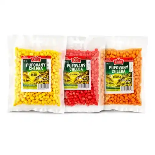 Pufovaný chleba Mini Chytil 25g, Česnek Zlevněný