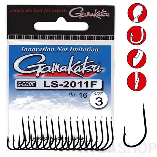 Gamakatsu LS-2011F Hook 6 18ks Hit Sezóny