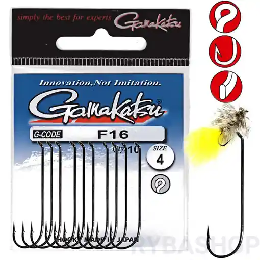 Aktuální Gamakatsu F16 Hook 6 10szt