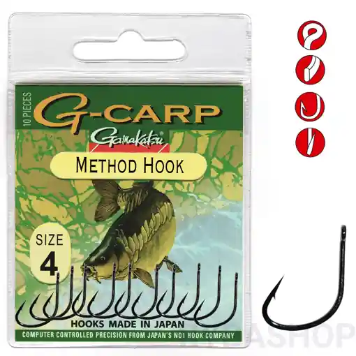 Poslední Šance Gamakatsu G-Carp Method Hook 4