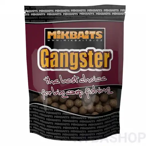 Přímo Od Výrobce Gangster Boilie 1kg - GSP Black Squid 20mm