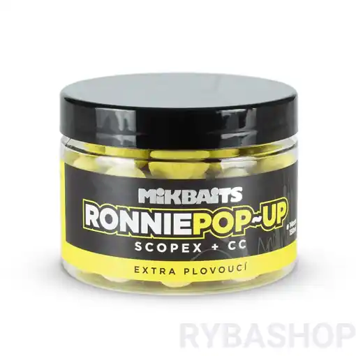 Levný Mikbaits Ronnie Pop-Up 150ml Scopex + CC 14mm