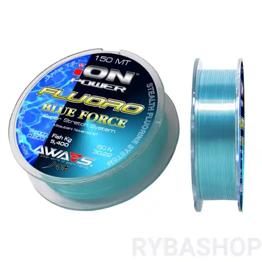 AWA-S Ion Power Fluoro Blue Force 150m 0.286mm Expresní Doručení