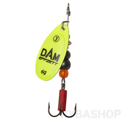 DAM EFFZETT Fluo Spinner Yellow Cenová Bomba