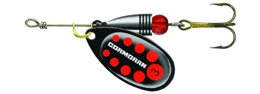 Cormoran Bullet černá/červené tečky Výhodná Nabídka