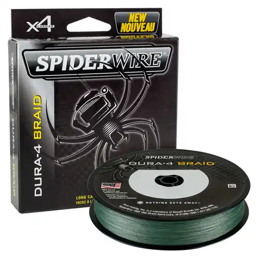 Horká Nabídka SpiderWire Dura 4 Moss Green 300m