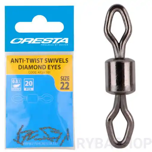 Must-Have CRESTA Rolling Swivel Diamond Eyes