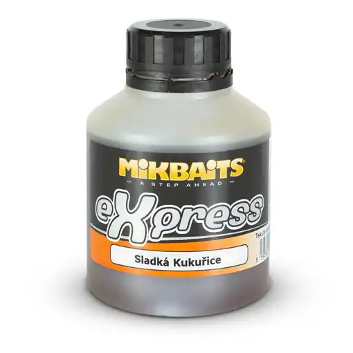 Originální Mikbaits eXpress Booster 250ml Sladká kukuřice