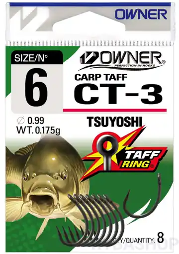 Nejlepší Cena Owner CT-3 Carp Taff Tsuyoshi