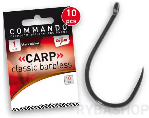 Nízká Cena Carp Zoom Carp Classic Barbless háček