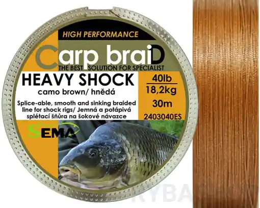 Poslední Šance Sema Carp braiD Heavy Shock 30m