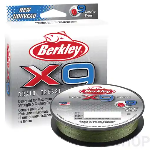 Odeslání Ihned Berkley X9 Braid Low Vis Green 150m