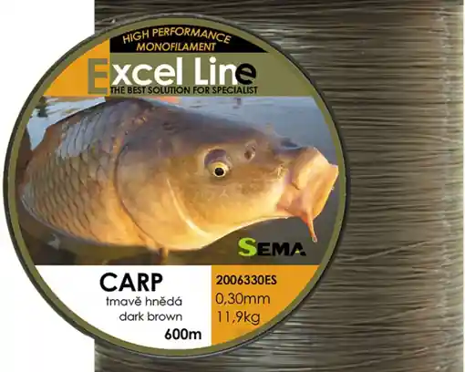 Bezpečná Platba Sema Excel Line Carp 600m
