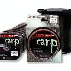Bezpečná Platba BroLine Extreme Carp Fluorocarbon 300m