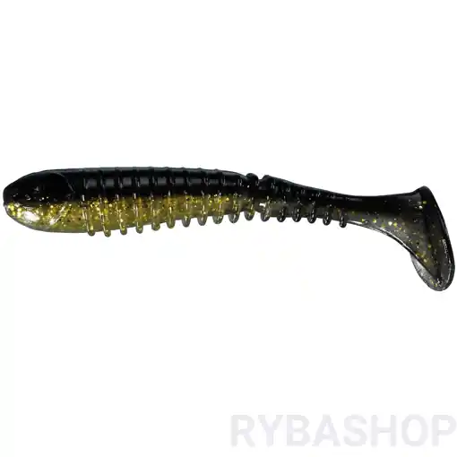 Objednat Nyní Berkley Flex Rib Shad 9cm, Clear Gold