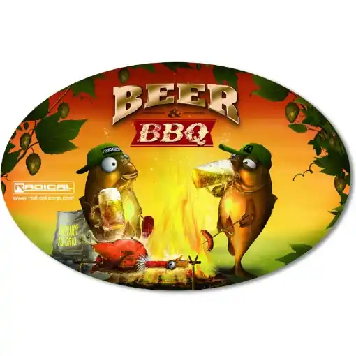 Samolepka Radical Sticker Beer & BBQ Přímo Od Výrobce