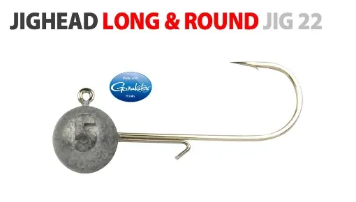 Spro Long & Round Jighead 3/0 14g 4.5cm 4ks Autentický
