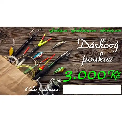 Geschenkgutschein 3000 CZK Nejprodávanější
