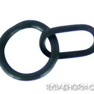 Cenová Bomba Kroužky Hinge Rings Quantum, 6.0mm černé (10ks)