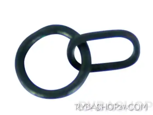 Cenová Bomba Kroužky Hinge Rings Quantum, 6.0mm černé (10ks)