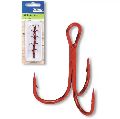 Poslední Šance Zebco Topic Drilling, rot, vel.6 (6ks)