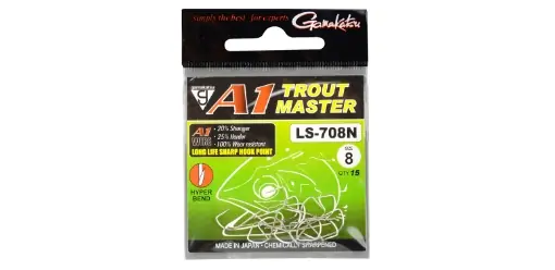Finální Výprodej Gamakatsu A1 Trout Master LS-708N, vel.10
