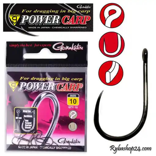 Finální Výprodej Gamakatsu Power Carp Ring Eye BL, vel.14