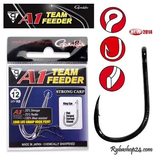 Poslední Šance Gamakatsu A1 Team Feeder Strong Carp, vel.6