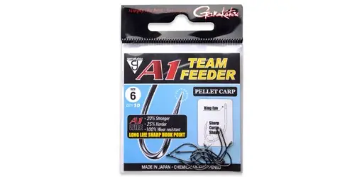 Gamakatsu A1 TEAM FEEDER Pellet Carp, vel.6 Bezpečná Platba