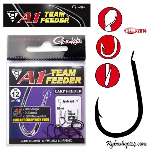 Gamakatsu A1 Team Feeder Carp Feeder, vel.12 Nakupujte Hned