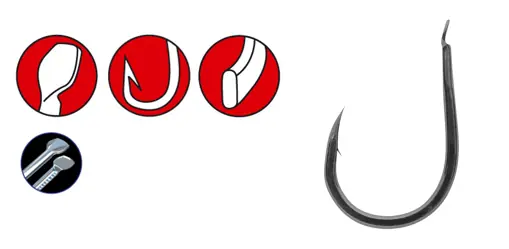 Gamakatsu V-HEAD LS-3410T Hook, vel.5 (7ks) Jen Po Omezenou Doba