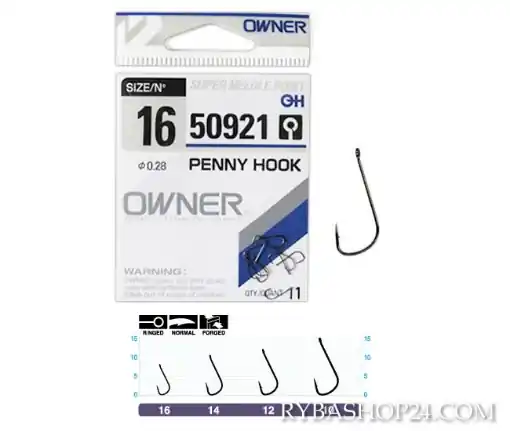 Owner 50921 Penny Hook, vel.16 Cenově Výhodný