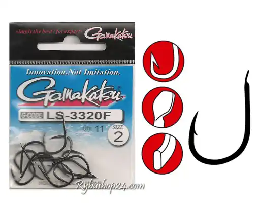Gamakatsu LS-3320F Hook, vel.1 Jen Po Omezenou Doba