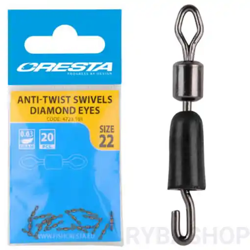 Vysoce Kvalitní Cresta In-Tube Hooklength Connector, Semi Fixed 8