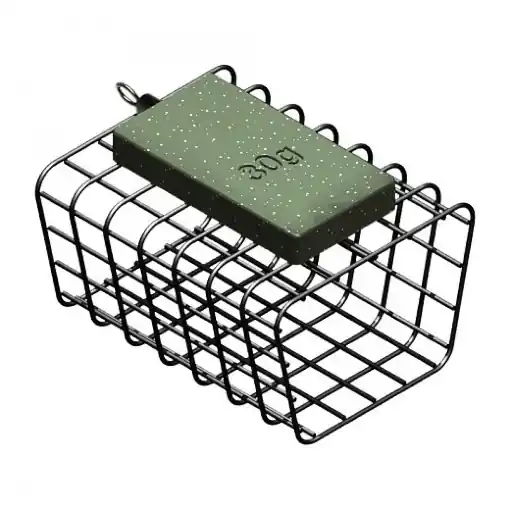 Feederové krmítko hranaté Suretti 40x25x45mm, 40g Nejlepší Cena