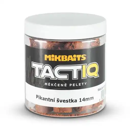 Cenová Bomba TactiQ měkčené pelety 10mm, Pikantní švestka