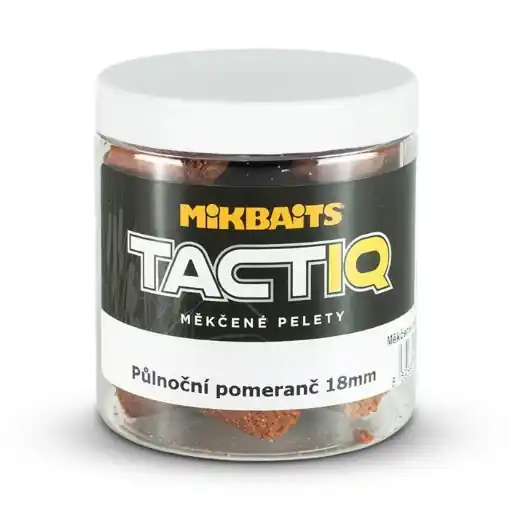 Pouze Dnes TactiQ měkčené pelety 18mm, Půlnoční pomeranč
